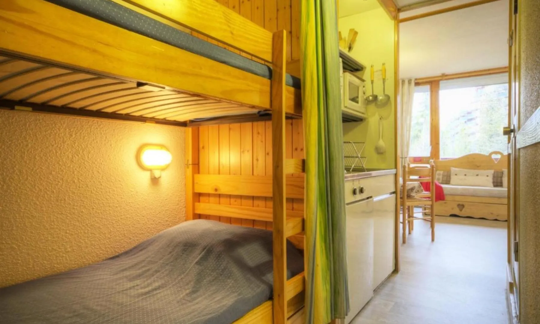 Residence Armoise - Studio 3 Personnes Centre Station Mae-6214 Les Arcs  France